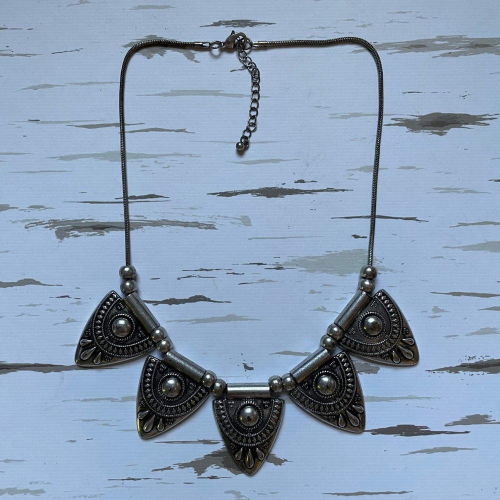 Tribal Inspired Bib Necklace